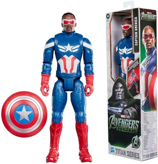 Figurka Avengers MV5 Titan Kapitan Ameryka 30cm