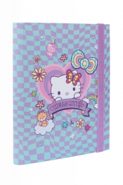 Coolpack, Teczka przestrzenna tekturowa A5 z gumką Hello Kitty - Pink 1 (10920PTR)