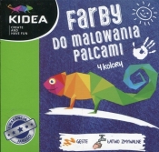 Farby do malowania palcami 4 kolory