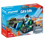 Playmobil City Life: Zestaw upominkowy - Wyścigi gokartowe (70292)