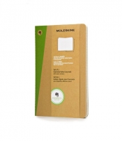 Zestaw 2 Zeszytów Moleskine EVERNOTE JOURNALS L w linie + naklejki SMART - <br />