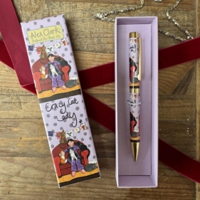 Długopis Crazy Cat Lady Kociara Święta