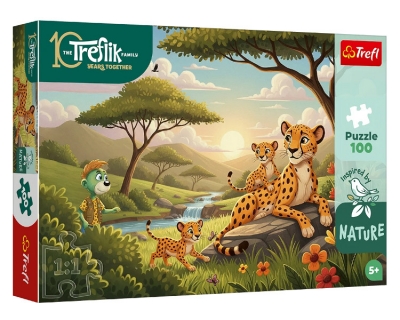 Puzzle 100 Inspired By Nature - Gepardy