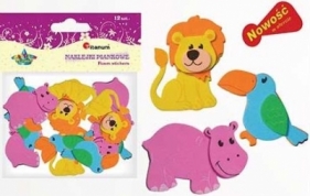 Dodatek dekoracyjny Craft-fun kształty piankowe samoprzylepne zwierzęta (EB649) - 307831