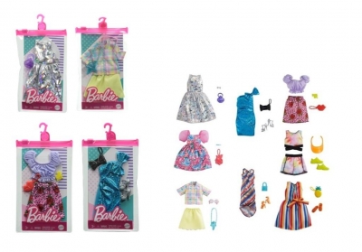 Barbie ubranka + akcesoria