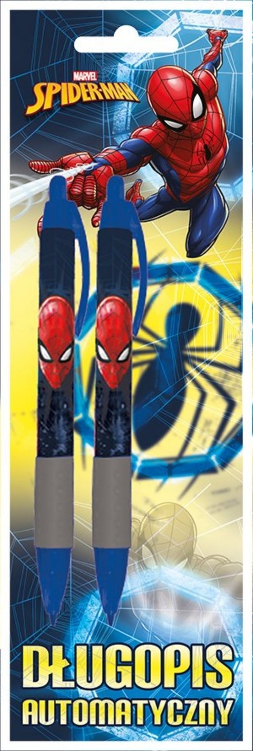 Długopis automatyczny 2 sztuki Spider-Man
