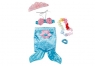 Ubranko dla lalek kostium syreny Baby born Deluxe Mermaid set (819920)