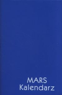 Kalendarz 2018 Mars niebieski