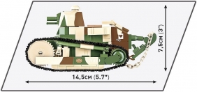 Cobi 2992 Renault FT "Victory Tank 1920"