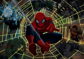 Puzzle Spiderman fluorescencyjne (27992) - Spider-Man