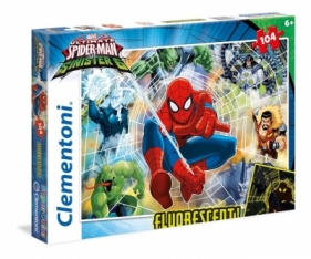 Puzzle Spiderman fluorescencyjne (27992)
