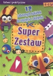 Super zestaw 12 zabawnych kukiełek do wycięcia i sklejenia - <br />