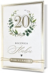 <img src='https://webimage.pl/pics/921/1/d5907195301095.jpg' width='295' height='450'> Karnet Rocznica ślubu 20