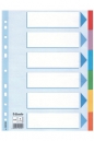 Przekładka czysta Esselte MULTIPERFOROWANE A4 (różne) 6 160g (100192)