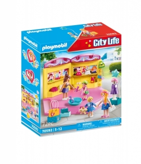 Playmobil City Life: Modny butik z odzieżą dla dzieci (70592)