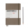 Kalendarz Leuchtturm1917 dzienny 2016 Medium taupe