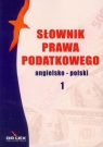 Słownik prawa podatkowego angielsko-polski 1 Piotr Kapusta