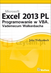 Excel 2013 PL Programowanie w VBA (Uszkodzona okładka)