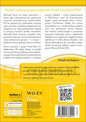Excel 2013 PL Programowanie w VBA - Walkenbach John