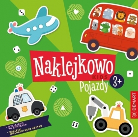 Naklejkowo Kids 3+. Pojazdy - Anna Borchard, Niewielska Monika