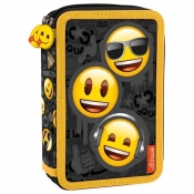 Piórnik dwukomorowy Emoji 10