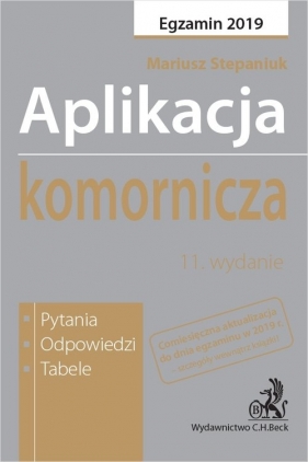 Aplikacja komornicza Pytania odpowiedzi tabele - Mariusz Stepaniuk