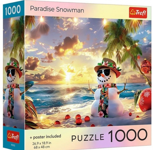 <img src='https://webimage.pl/pics/922/2/d5900511992922.jpg' style='height:440px' /> Puzzle 1000 USA Collection: Paradise Snowman TREFL