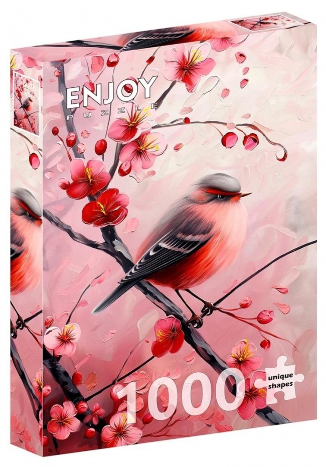 Puzzle 1000 Czerwony brzuszek