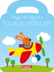 Przyjaciele zajączka koloruję i naklejam