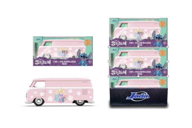 Jada Stitch Volkswagen bus Angel 1:32