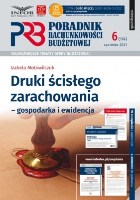 Druki ścisłego zarachowania-gospodarka i ewidencja - Izabela Motowilczuk