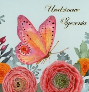 Karnet urodziny kwadrat HM-200-1421