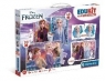  Puzzle 48 + 36 + Memo + 6 klocków Edukit Frozen