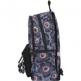 Plecak szkolny Oxford Bloom - szary
