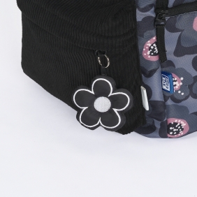 Plecak szkolny Oxford Bloom - szary