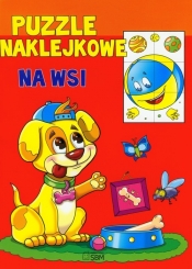 Na wsi Puzzle naklejkowe