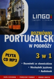 Portugalski w podróży Rozmówki 3 w 1 + CD - Dutkowska Alicja