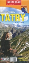 Tatry. Mapa turystyczna w skali 1:22 500