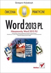 Word 2013 PL Ćwiczenia praktyczne