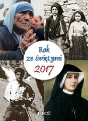 2017 rok ze świętymi (ścienny kalendarz zdzierany) - Opracowanie zbiorowe