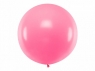 Balon gumowy Partydeco okragły 1m, Pastel Pink różowy pastelowy 1000 mm