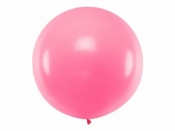 Balon gumowy Partydeco okragły 1m, Pastel Pink różowy pastelowy 1000 mm (OLBO-004)