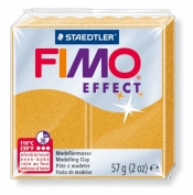 Masa termoutwardzalna Fimo Effect złoty metaliczny (S 8020-11)