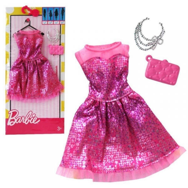 BARBIE Modne kreacje, różowa (FCT22/FCT33)