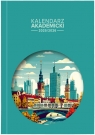  Kalendarz akademicki 25/26 A5T PCV bezbarwny MIASTOA5TA072B MIASTO