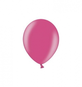 Balony 10" metallic fuksja 1op=100szt