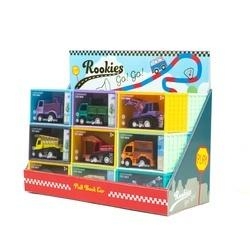 Rookies - Mini Pojazdy Budowlane (18szt)