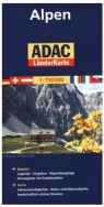 Alpen. ADAC LanderKarte 1:750 000 praca zbiorowa
