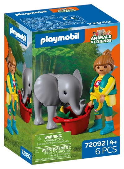 <img src='https://webimage.pl/pics/924/0/d4008789720924.jpg' style='height:440px' /> Playmobil Zoo: Słoniątko i opiekun 72092