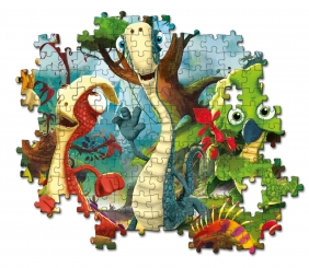 Clementoni, Puzzle SuperColor 104: Gigantosaurus (27192)